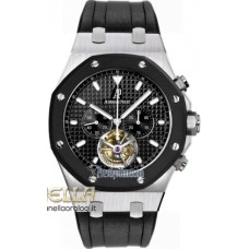 Audemars Piguet Royal Oak Chronograph Tourbillon ref. 26377SK.OO.D002CA.01 nuovo full set