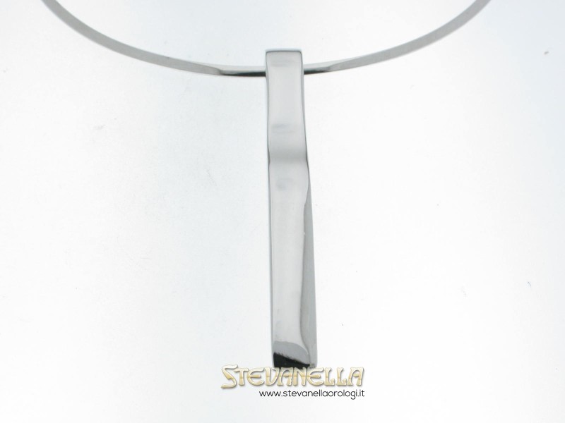 Pianegonda COLLANA RIGIDA PIANEGONDA IN ARGENTO 925 CON DOPPIO PENDENTE  PANNI E SCATOLA 
