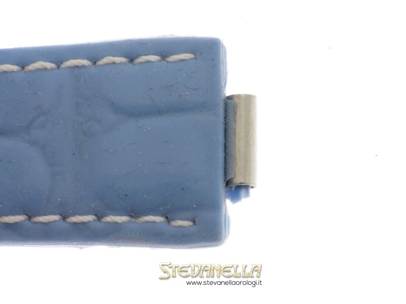 Cinturino IN Gomma Blu Reale Per Hublot Big Bang 44mm 44.5mm - Foto 3