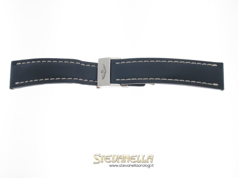 2 x 22mm NUOVO ORIGINALE Breitling springbars a unirsi in pelle/Cinturino in Gomma per guardare 