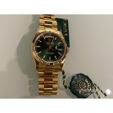 Rolex Daydate 36mm Green ref. 118238 nuovo