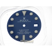 Quadrante Rolex Submariner blu laque Chromalight  116619LB 116610 ref. B13/116618-10-K1 nuovo