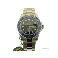 Rolex Submariner Date 41mm ref. 126619LB Oyster oro bianco 18kt nuovo