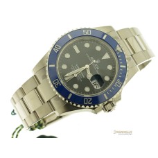 Rolex Submariner Date 41mm ref. 126619LB Oyster oro bianco 18kt nuovo