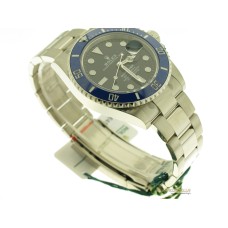 Rolex Submariner Date 41mm ref. 126619LB Oyster oro bianco 18kt nuovo