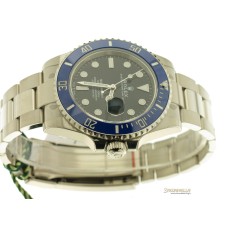 Rolex Submariner Date 41mm ref. 126619LB Oyster oro bianco 18kt nuovo
