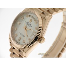 Rolex Day-Date 36 ref. 128235-0029 Madreperla nuovo