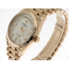 Rolex Day-Date 36 ref. 128235-0029 Madreperla nuovo