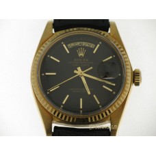 Rolex Day-Date 36 ref. 1803 yellow gold 18kt Black dial with arabic Daydate