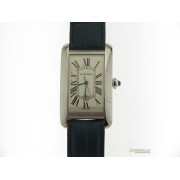 Cartier Tank Américaine Large ref. 2521 automatico oro bianco 18kt
