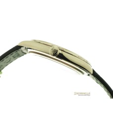 Rolex 1908 ref. 52509-0002 oro bianco 18kt nero nuovo