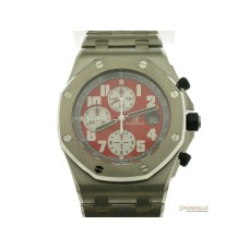 Audemars Piguet Royal Oak Offshore Chronograph Titanium 26170TI red dial