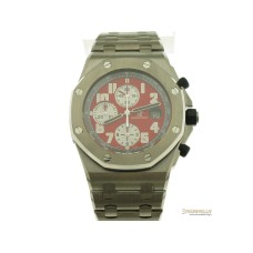 Audemars Piguet Royal Oak Offshore Chronograph Titanium 26170TI red dial
