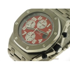 Audemars Piguet Royal Oak Offshore Chronograph Titanium 26170TI red dial