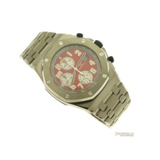 Audemars Piguet Royal Oak Offshore Chronograph Titanium 26170TI red dial
