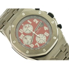 Audemars Piguet Royal Oak Offshore Chronograph Titanium 26170TI red dial