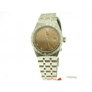 Tudor Royal Pink Salmon Diamond dial 28mm ref. 28300-0010 nuovo