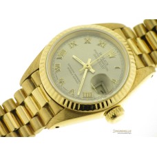 Rolex Lady-Datejust 26mm ref. 69178 President Yellow Gold 18kt full set