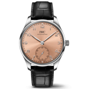 IWC Portoghese Automatic 40 Salmon Dial 40mm IW358313 nuovo