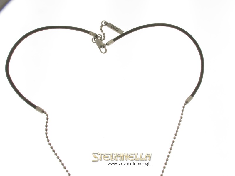 Collana Uomo In Pelle Con Pendente Acciaio Inox - 50 Cm Modello Sfera - Foto 11